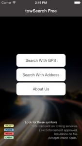 Vision Collision Recommends Tow Search